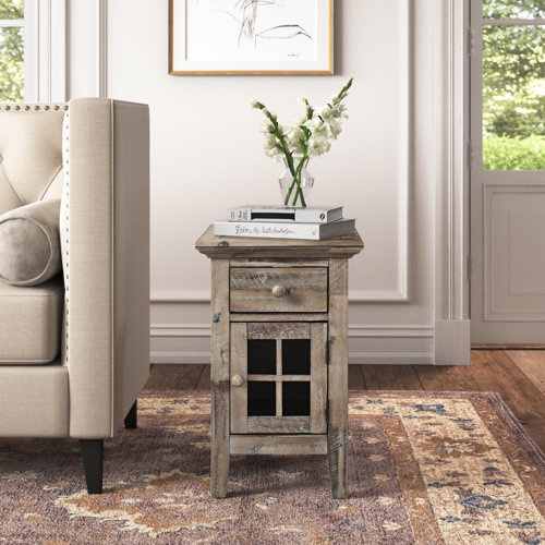 Kelly Clarkson Home Willow End Table with Storage Wayfair Canada